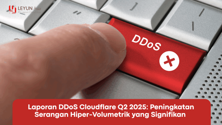 Laporan ddos cloudflare q2 2025 peningkatan serangan hiper volumetrik yang signifikan 