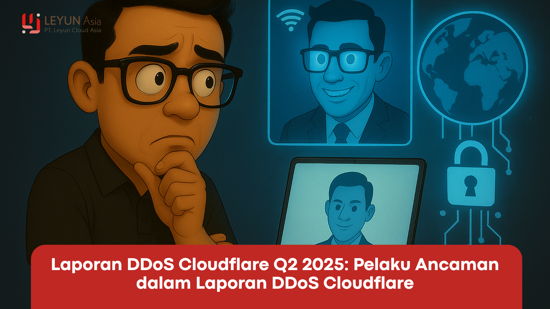 Pelaku ancaman dalam laporan ddos cloudflare