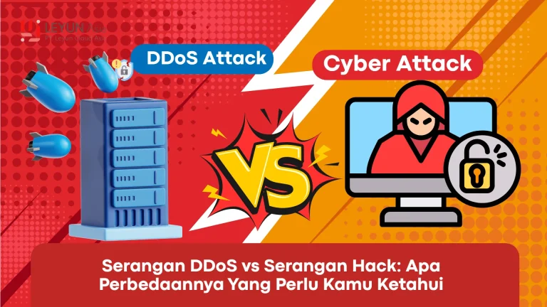 Serangan DDoS vs Serangan Hack